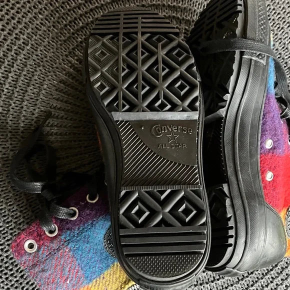 Converse woolrich chuck Taylor Colorful High-Top Sneakers size 6 - Picture 5 of 9